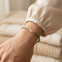 Bracelets Bingxin Bohème en pierres naturelles, perles de pierres précieuses mélangées, facettées et rondes, adaptés aux femmes, pour le quotidien, les fêtes et comme cadeaux.