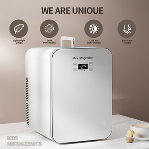 Mini réfrigérateur personnalisé de meilleure qualité 18 litres réfrigérateur de beauté cosmétiques <span class=keywords><strong>petit</strong></span> réfrigérateur mini portable - Product Image 4