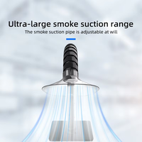 Extracteur de fumée de soudure HEPA DX1002, purificateur de fumée, forte aspiration 200W, extracteur de poussière pour station de soudage et de retravaillage électronique