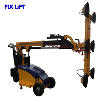 Nouveau chariot électrique de levage de verre à aspiration pneumatique avec capacité de charge de 600 kg, télécommande, garantie de 3 ans