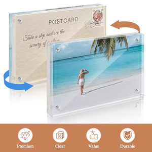 Marco de Fotos Acrílico de Alta Calidad en Varios Tamaños, Marco Magnético Transparente para Exhibición de Fotos en Mesa, Venta al Por Mayor - Product Image 2