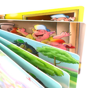 Libro de Historias Infantil Ecológico Personalizado de 6x6 con Imágenes, Libro Educativo Infantil Colorido, Impresión de Libros de Cartón Personalizados - Product Image 6