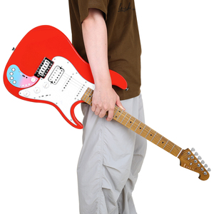 IRIN Nueva Guitarra Eléctrica Profesional R-336SE de 39'' y 6 Cuerdas, de Madera de Álamo, Inteligente, de 22 Trastes, HSS, de Alta Gama, con Efectos - Product Image 2