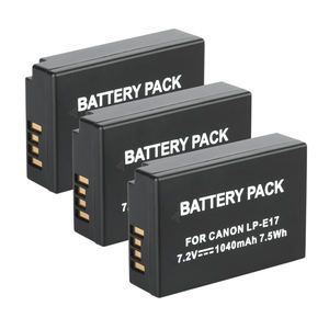 <span class=keywords><strong>Batterie</strong></span> d'Appareil Photo LP-E17 1040 mAh pour <span class=keywords><strong>Canon</strong></span> EOS 200D M3 M6 750D 760D T6i T6s 800D 8000D Kiss X8i Batteries <span class=keywords><strong>LPE17</strong></span> - Product Image 3