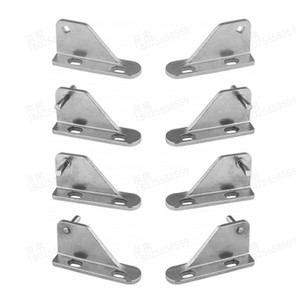 Bisagra para Puerta de Refrigerador ZG-C, 95x47x37mm, Acero Inoxidable Reforzado, Fundición de Precisión, Fácil Instalación - Product Image 3