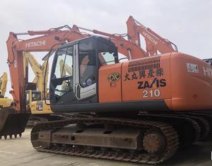 Excavadora Hitachi importada de Japón usada 21ton ZX210 Hitachi Excavator Zaxis 210 maquinaria de construcción barata para la venta - Product Image 3
