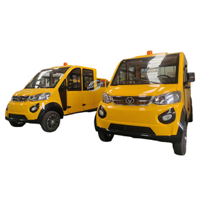 4 Seater Electric Sightseeing Car <b>72V</b> 3500W Lithium <b>Battery</b> Strong Climbing Golf Cart With AC For Scenic Spot Colombia Import - Product Image 1
