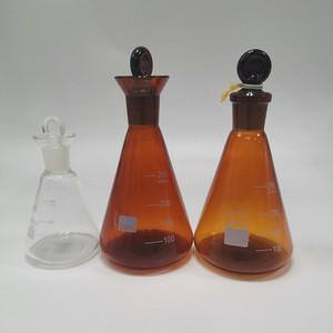 Matraz cónico de vidrio de 250ml, 500ml, 1000ml con tapa enterrada, <span class=keywords><strong>Erlenmeyer</strong></span> hirviendo de vidrio - Product Image 5