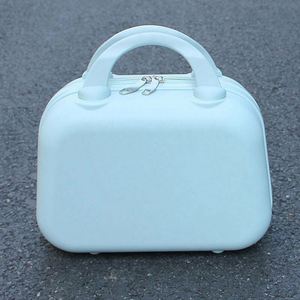 Maleta de Viaje Portátil de PP, Bolso de Mano de 14 Pulgadas, Estuche Cosmético Pequeño, Organizador de Maquillaje - Product Image 4