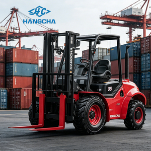 Chariot élévateur diesel tout-terrain Hangcha 3,5t série X 4x4, le plus vendu, robuste, avec garantie moteur <span class=keywords><strong>de</strong></span> 2 ans - Product Image 5