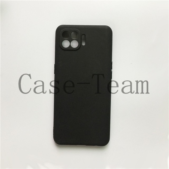 Manufacturer Wholesale Matte TPU Cases Soft Frosted Back Cover Silicone Mobile Phone Case for OPPO Reno 4 Lite Black