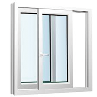 Conception de gril standard à l'extérieur de la fenêtre coulissante UPVC/PVCFenêtre coulissante pour la cuisine
