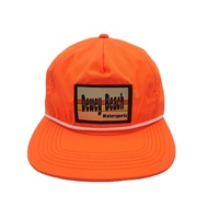Aangepaste Hoge Kwaliteit Heren Borduurwerk Snapback Hoed Ongestructureerde Nylon Snapback Cap
