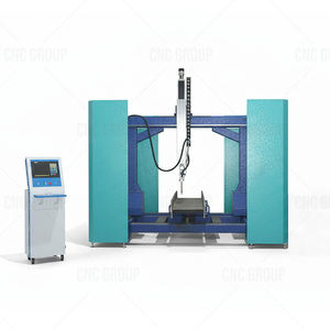 H-kiriş CNC plazma kesme makinesi: h-kiriş, c-kiriş ve dikdörtgen çelik elemanları kesebilir. Ayrıca alev kesmeyi sağlar - Product Image 2