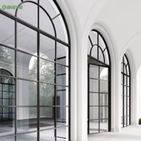 Ventana Fija de Aluminio con Rotura de Puente Térmico de Primera Calidad, con Marco Sólido y Soldadura sin Juntas