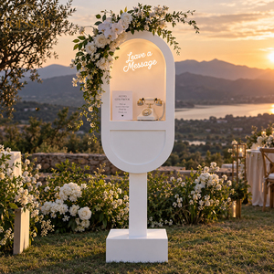 Cabina Telefonica Vintage per Libro degli Ospiti Audio, Lascia un Messaggio per Matrimoni, Banchetti, Hotel, Eventi, Design Personalizzato di Fabbrica - Product Image 2