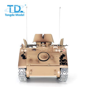 M113A1 Télécommande Modèle de combat RC à l'échelle 1:16 Véhicule <span class=keywords><strong>d</strong></span>'<span class=keywords><strong>assaut</strong></span> blindé en métal de cavalerie <span class=keywords><strong>Jouet</strong></span> Portée de 30m Batteries incluses - Product Image 3