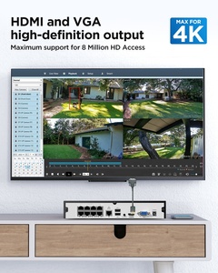 NVR POE 4COVR de 8 Canales, 12MP, 8MP, 4K, con IA, Detección Facial, Protección Perimetral Contra Intrusiones, Aplicación Móvil Gratuita, Visualización Remota - Product Image 5