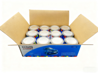Peinture automobile en aérosol acrylique grise anti-corrosion de marque 2K pour réparations automobiles, peinture de bateau, système de retouche automobile, système de teinture