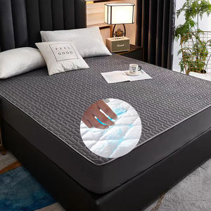 Stampa fodera protettiva per materasso in policotio <span class=keywords><strong>copriletto</strong></span> fisso <span class=keywords><strong>copriletto</strong></span> impermeabile 100% <span class=keywords><strong>lenzuolo</strong></span> in poliestere bianco - Product Image 4