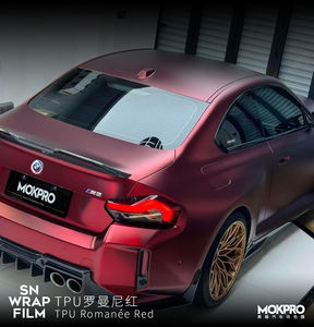 Película PPF de Fábrica Mokpro, Color Rojo Romanée Cambiante, 7.5mil, Alto Brillo, Autocurable, Anti-Amarilleo, TPU para Carrocería de Automóvil - Product Image 4