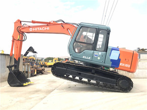 Miniexcavadora de oruga piloto hidráulica usada, pequeña excavadora retro 3t 5t 7T 12t Hitachi ex120, precio de máquina excavadora - Product Image 6