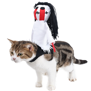 Nettes Dog Devil Kostüm für Halloween & Weihnachten Lustiges Haustier Halloween Cosplay Devil Outfits für Pet Dress-Up - Product Image 5