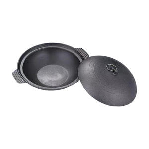 Casserole <span class=keywords><strong>japonaise</strong></span> en <span class=keywords><strong>fonte</strong></span> avec couvercle marmite à ragoût marmite à soupe - Product Image 2