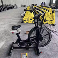 Vélo pneumatique Commercial professionnel vélo d'intérieur vélo rotatif équipement de Fitness Cardio pour la gymnastique à domicile exercice Cardio entraînement