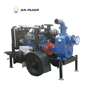 Công Suất Cao Động Cơ Diesel Tự Mồi Ly Tâm Nước Bơm Nước Bơm