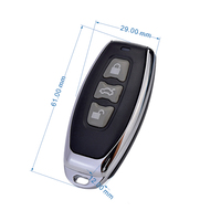 Télécommandes sans fil RF à code tournant du fabricant, CE, 1 à 4 boutons, cloneur RF, émetteur de télécommande, duplicateur, 433,92 MHz, YET027