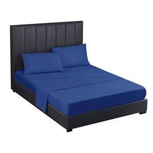 מלכת גודל קמטים משלוח 100% מוברש מיקרופייבר drap דה מואר מיטת גיליון סיטונאי - Product Image 5