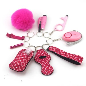 NOVITÀ 2026: Set di Portachiavi in Acciaio Inox per Autodifesa con Allarme Personale per Donne e Bambine - Accessori di Sicurezza all'Ingrosso - Product Image 5