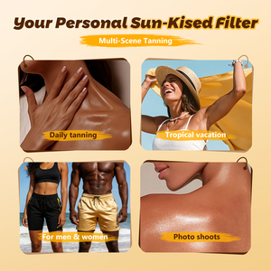 Loción Bronceadora de Grado Profesional con Logotipo Personalizado, Hidratante, Realza el Bronceado, No Grasosa, de Larga Duración, <span class=keywords><strong>para</strong></span> Uso en Interiores - Product Image 6