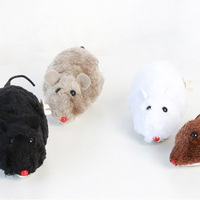 Souris en peluche réaliste et amusante, jouet pour animaux de compagnie, sans piles, soulage l'ennui pour les chats, les chiens, les animaux de compagnie, les enfants
