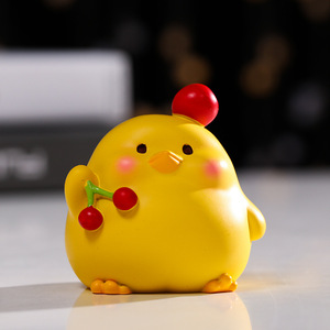 Figurita de pollo linda con forma de animal, regalo de cumpleaños impermeable para niños, novedades para fiestas, estilo 1 - Product Image 4