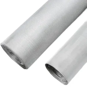 उच्च गुणवत्ता 150 माइक्रोन स्टेनलेस स्टील वायर मेष शुद्ध फ़िल्टर कपड़े बुना हुआ धातु फिल्टर स्क्रीन