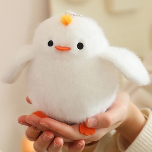 Peluche magnétique mignonne à porter à l'épaule, oiseau calopsitte gras, avec rembourrage en polyester et coton PP, jouet souple - Product Image 5