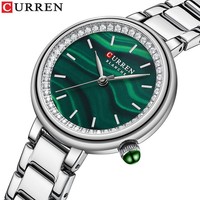 Montre pour femme Curren 9089, montre simple et élégante pour femme, montre à bracelet en acier, montre de style décontracté, cadeau idéal pour femme