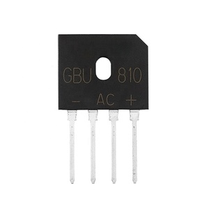 Chỉnh Lưu gbu8a gbu8g gbu8k gbu8m <span class=keywords><strong>50V</strong></span> 400V 800V cầu chỉnh lưu gbu gói lớn hiện tại 8A 1000V đầy đủ cầu chỉnh lưu - Product Image 2