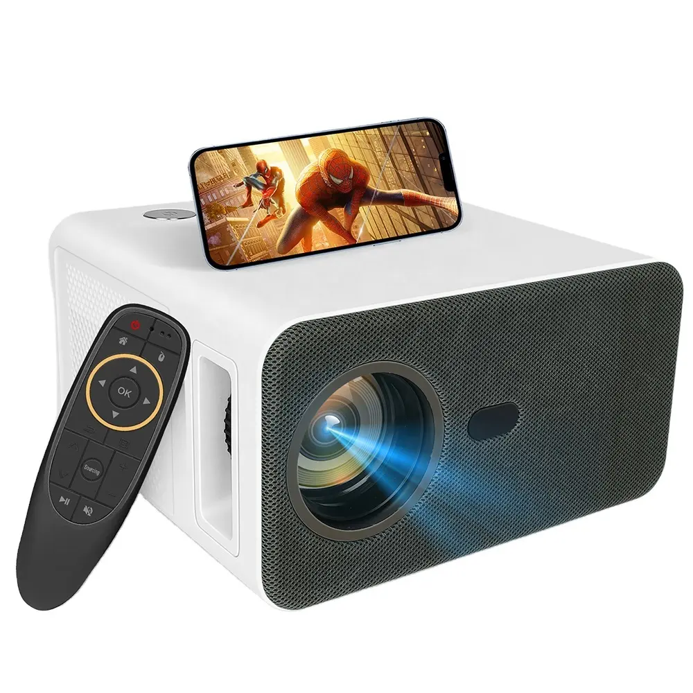 1080P 4K Projector For Xiaomi 5G WiFi 2+16G RAM ROM 15000 Lumens Full HD LCD Home Theater 300inch Screen Smart Projector Beamer