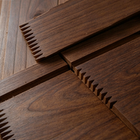 Plancher en bois dur de paulownia de style moderne et sombre de haute qualité, adapté à un usage résidentiel