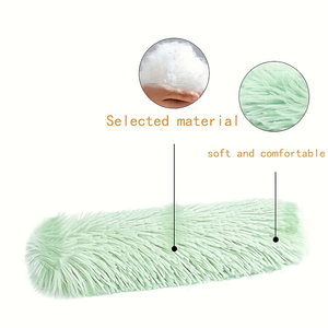 Jouet interactif pour chat en peluche de coton, coussin long et doux pour grigner, écologique, divertissant pour chaton, luxueux, tendance et adorable - Product Image 4
