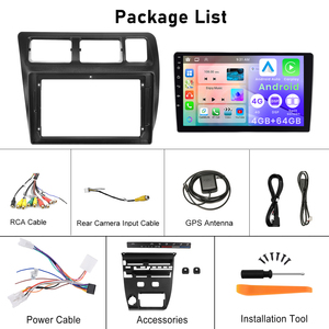 Marco para Autoestéreo Android de 9'' Podofo 4+64G Carplay Inalámbrico y Android Auto para Toyota Corolla 1993-1997 con IPS DSP GPS RDS WIFI OEM - Product Image 6