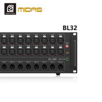 Console de mixage numérique professionnelle en métal MR18 avec contrôle sans fil, 32 canaux d'entrée pour systèmes sonores de scène et d'événements