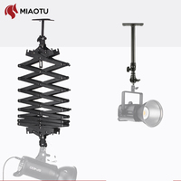 MIAOTU Photographie Pantographe Système Kit Complet Studio Éclairage Support Rail Système pour Vidéo Lumière