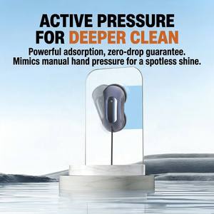 <span class=keywords><strong>Robot</strong></span> de nettoyage de vitres électrique intelligent 3000Pa pour usage extérieur S9, double pulvérisation d'eau, nettoyeur de vitres automatique, faible bruit 55dB, expédition immédiate - Product Image 4