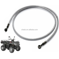 Manguera de Freno Trenzada Universal de Acero Inoxidable, Línea de Freno Hidráulica, Tubería de Aceite para Motocicleta, ATV, Motocross