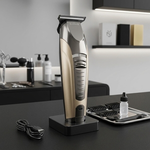 Tondeuse à cheveux prête à l'emploi, <span class=keywords><strong>rasoir</strong></span> pour hommes, tondeuse rechargeable Type C, kit de toilettage professionnel, prix de gros, OEM - Product Image 1