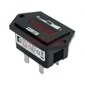 मूल कर्टिस 906 टी के साथ 12v 24v 36v 48v गेज वाल्टमीटर एलईडी लाल के लिए बार ग्राफ इलेक्ट्रिक वाहन - Product Image 2